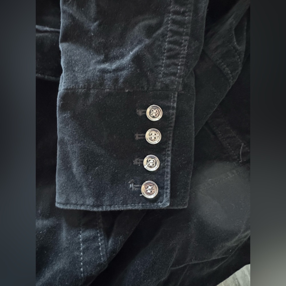 Chico's Black Pea Coat - Picture 4 of 5